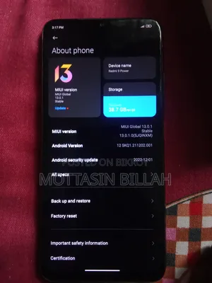 Xiaomi Redmi 9 Power 128 GB Black