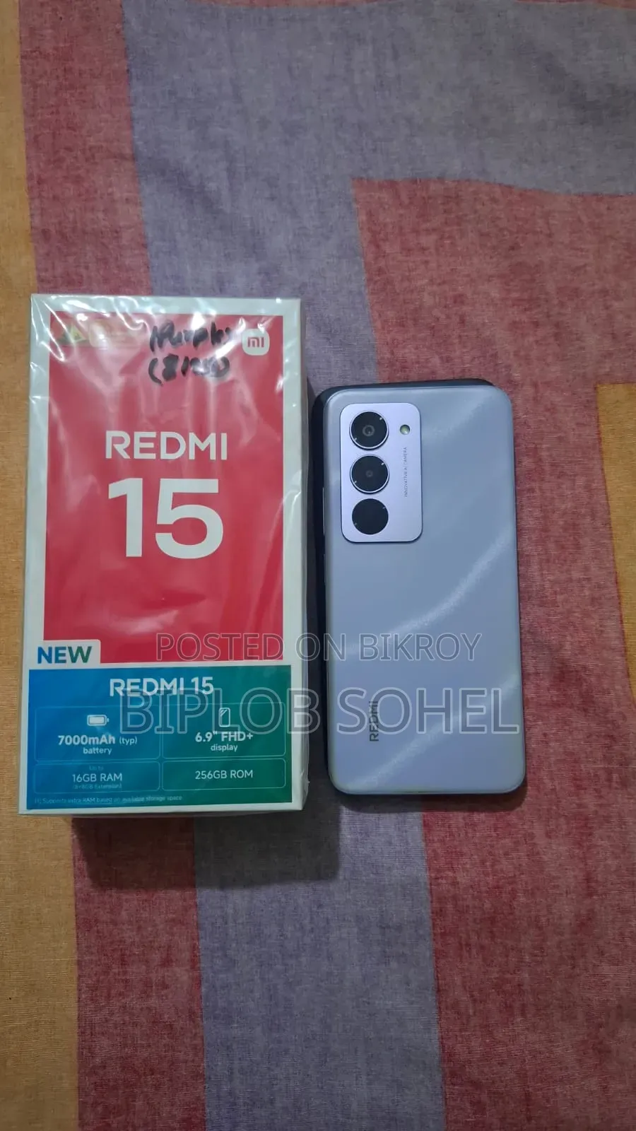 Xiaomi Redmi 15 256 GB Purple