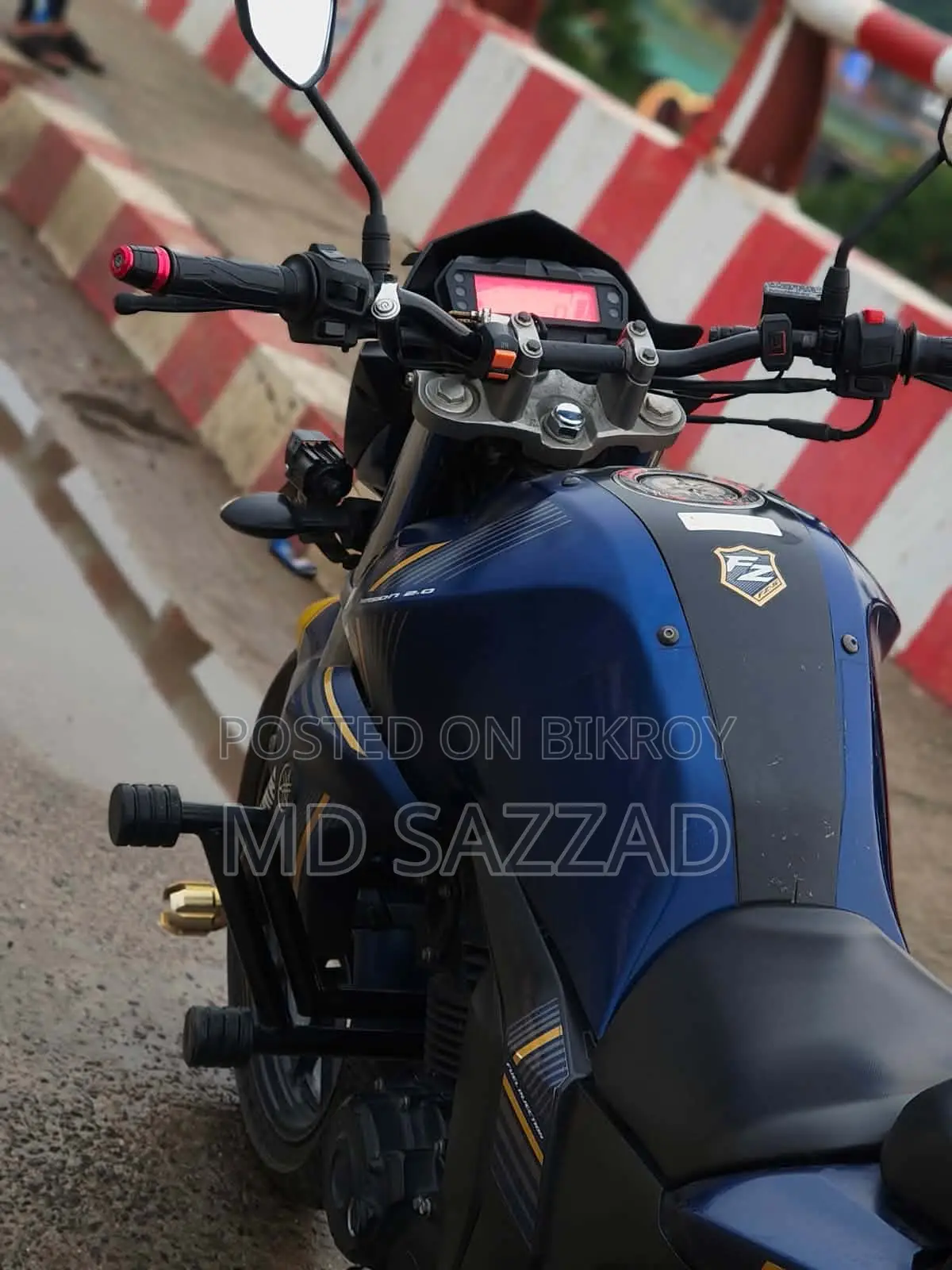 New Yamaha FZ 2022 Blue