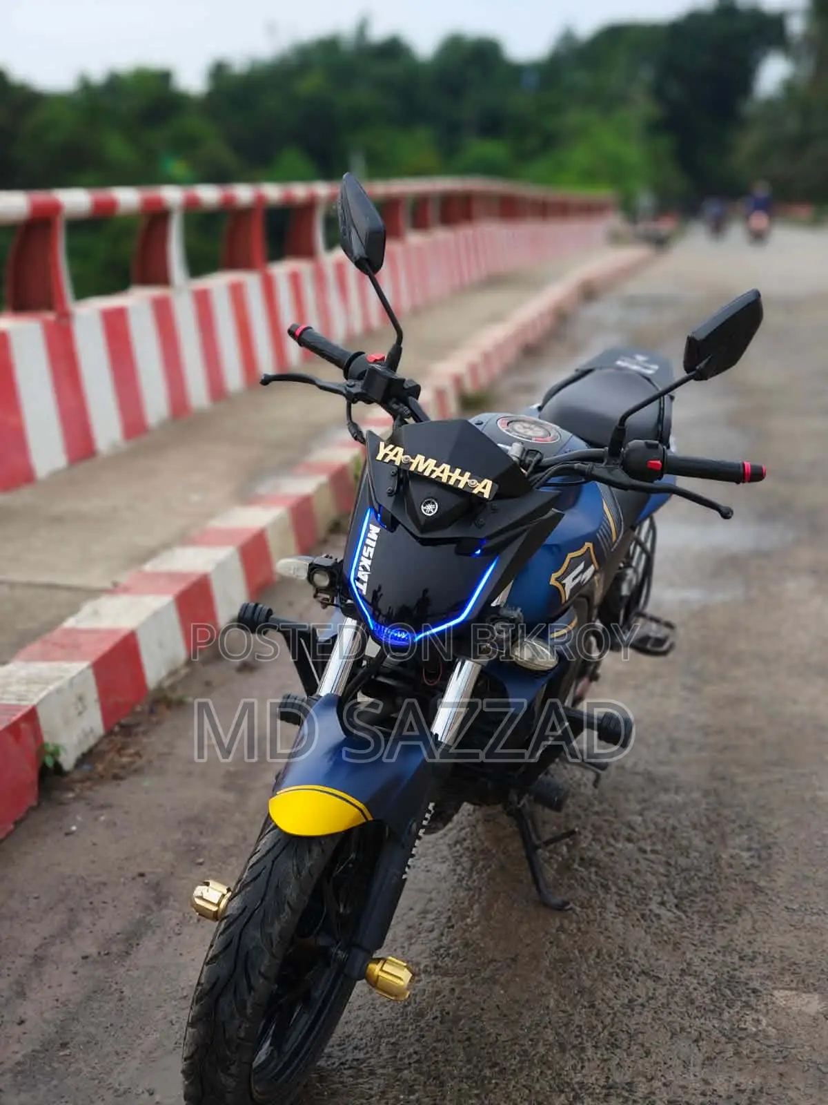 New Yamaha FZ 2022 Blue