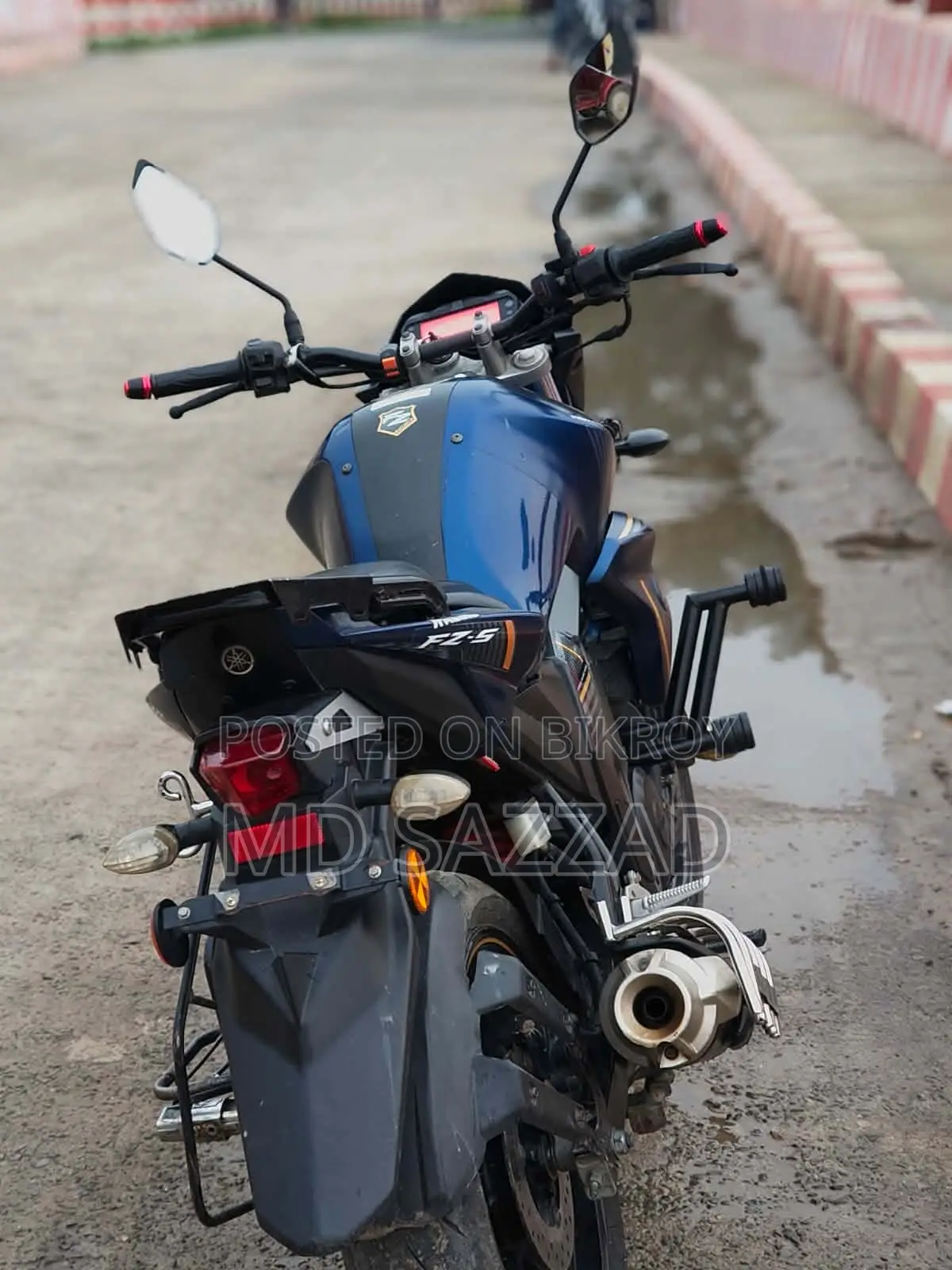 New Yamaha FZ 2022 Blue