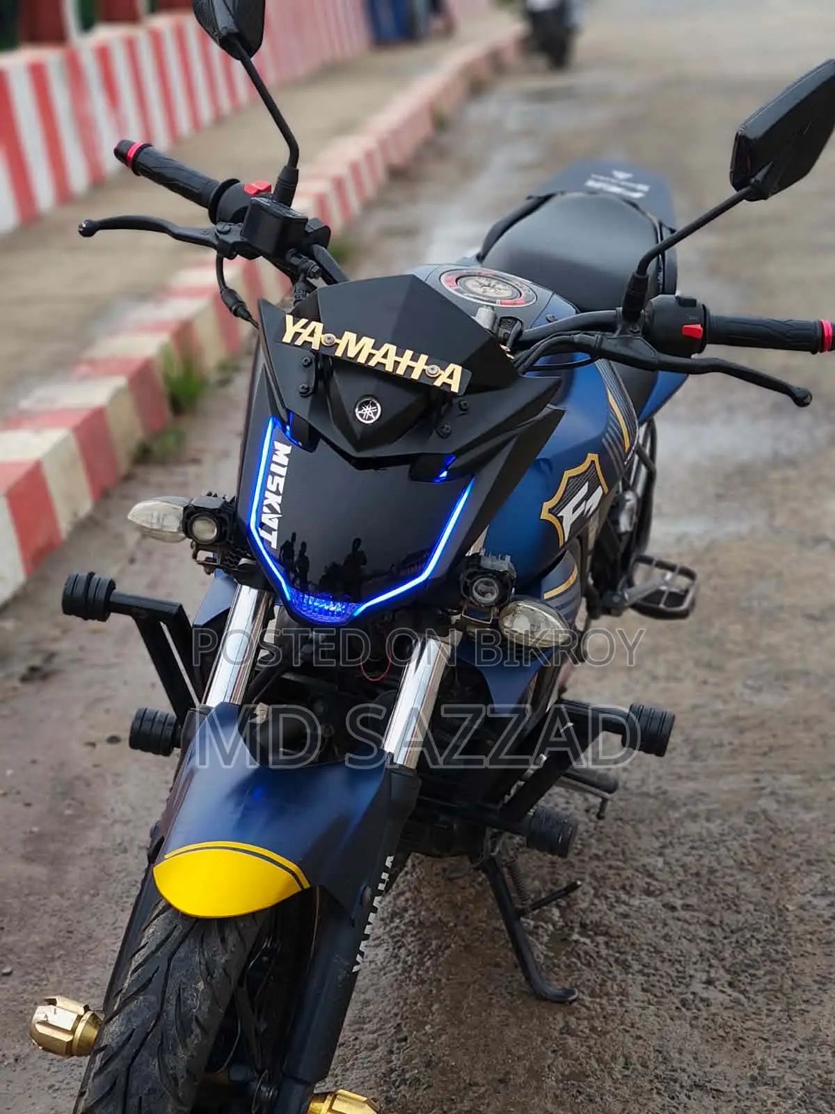 New Yamaha FZ 2022 Blue