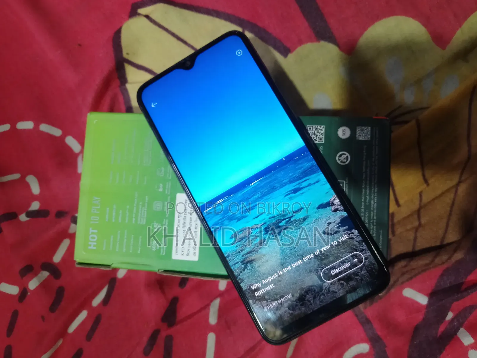 Infinix Hot 11 Play 64 GB Black