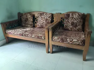Teak Wood Sofa Set