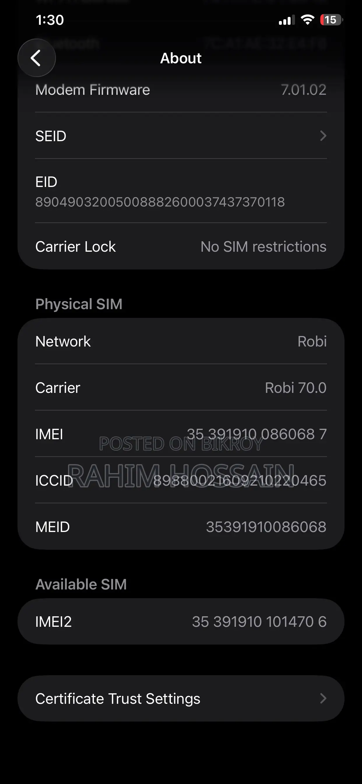 Apple iPhone 11 Pro Max 64 GB Rose Gold
