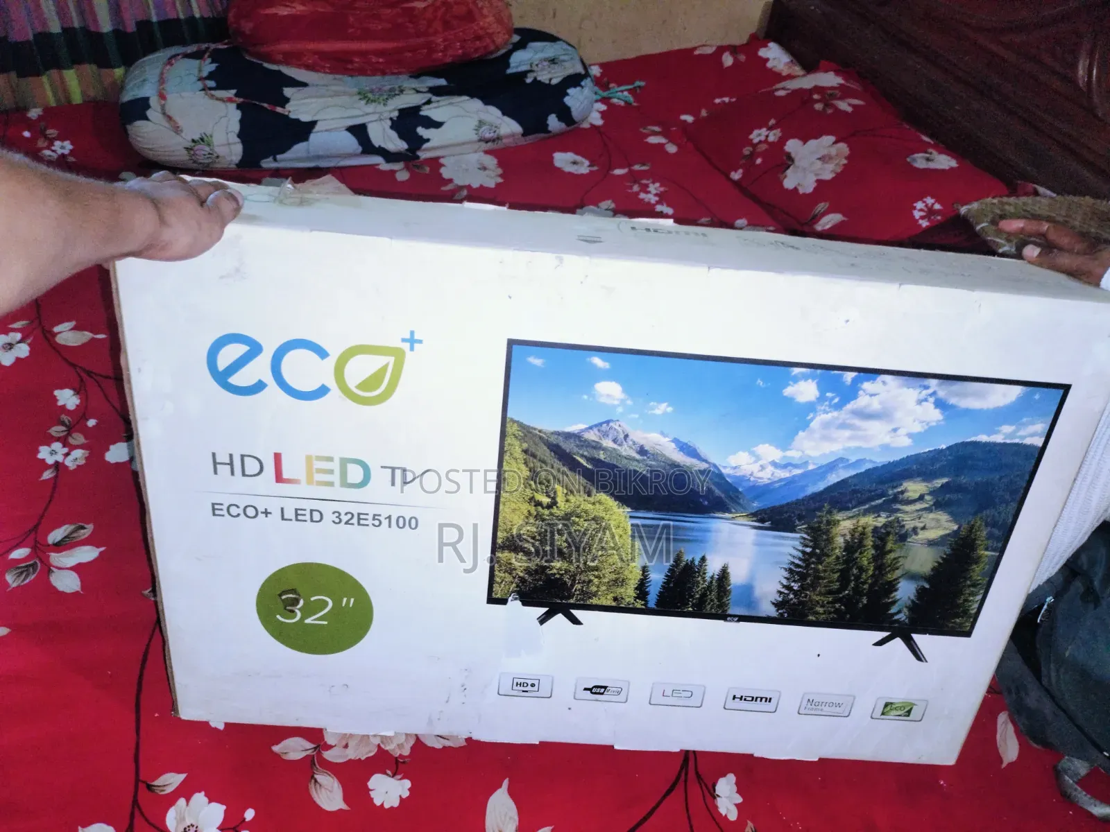 This TV will be sold, all documents are available, no problems