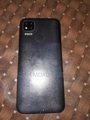 শাওমি পোকো সি৩ ৬৪ জিবি ব্ল্যাক