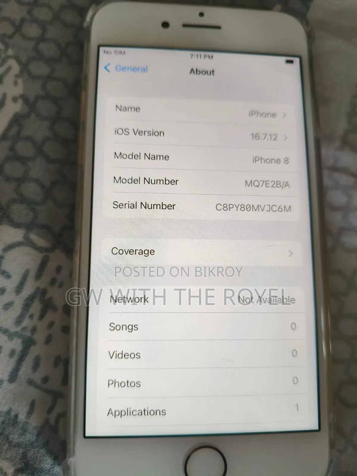 Apple iPhone 8 256 GB