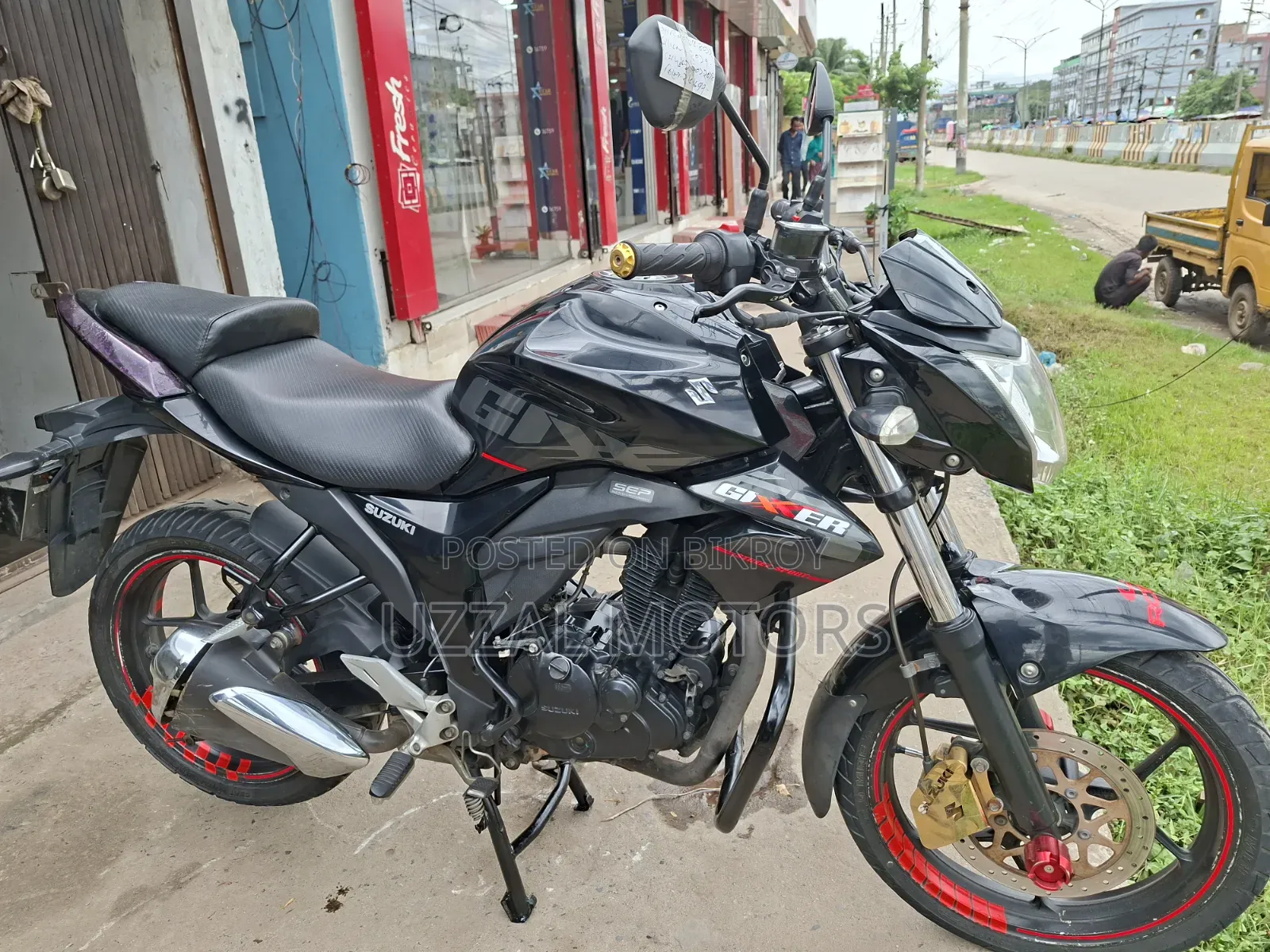 Suzuki Gixxer Monotone 2017 Black