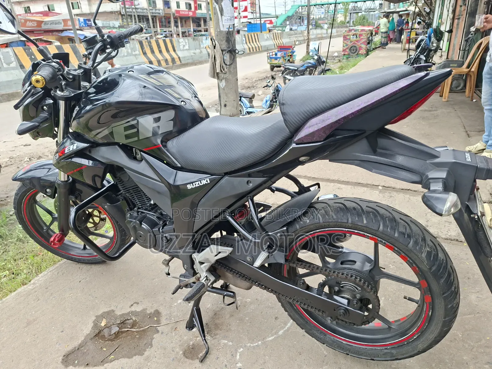 Suzuki Gixxer Monotone 2017 Black