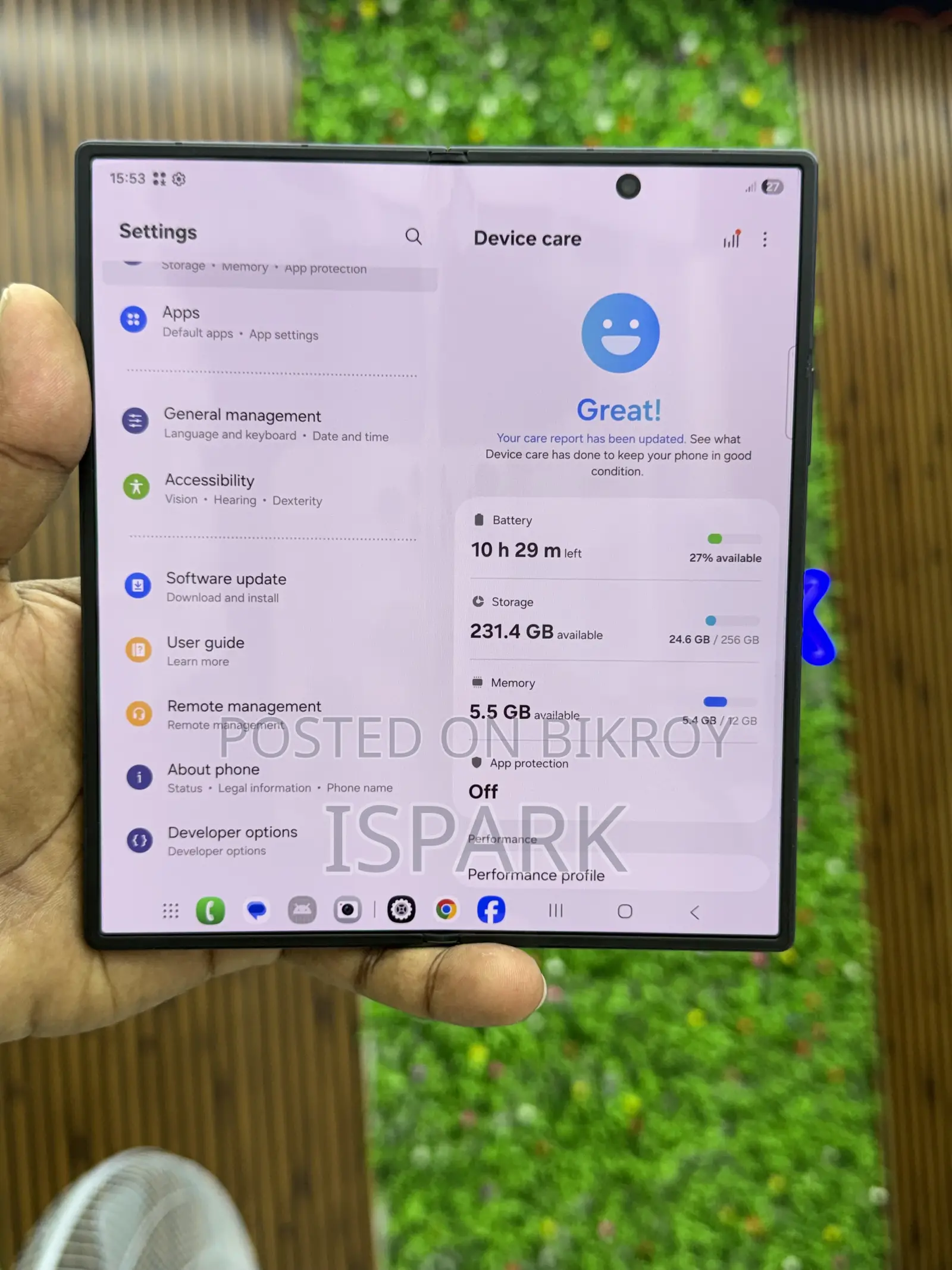 Samsung Galaxy Z Fold7 256 GB Black