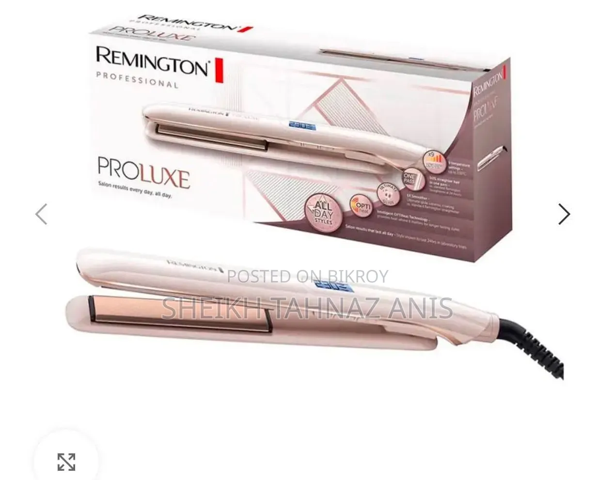 Remington Proluxe Hair Straightener