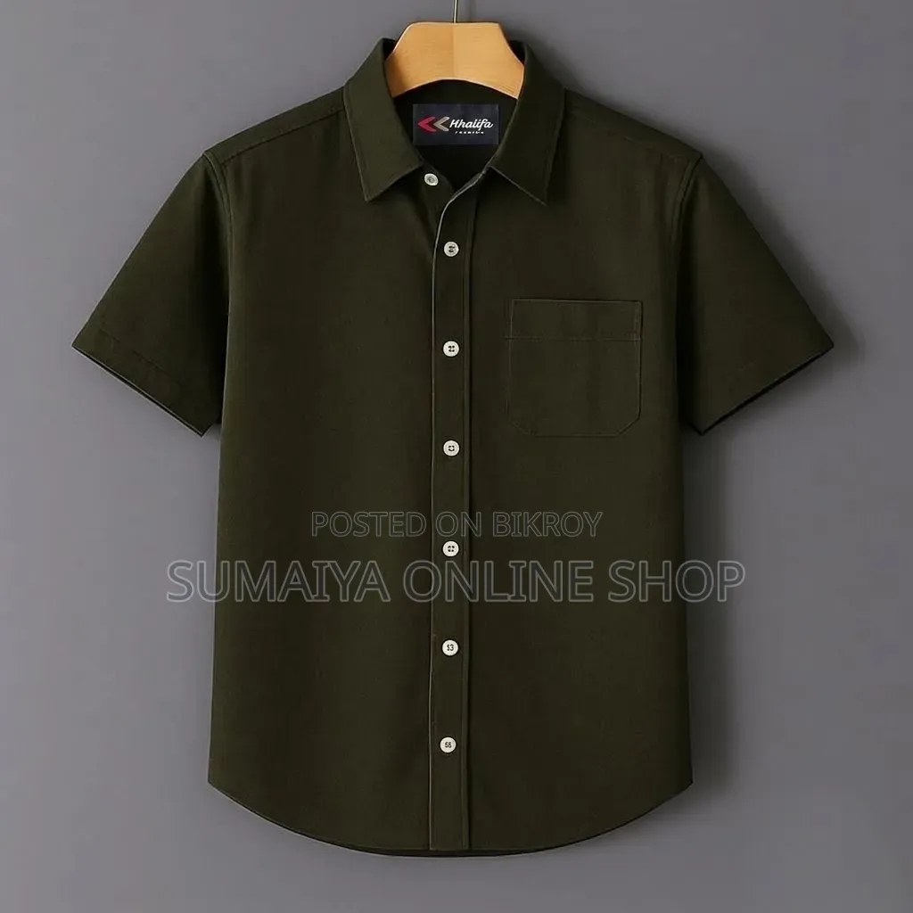 Oxford Cotton Solid Shirt