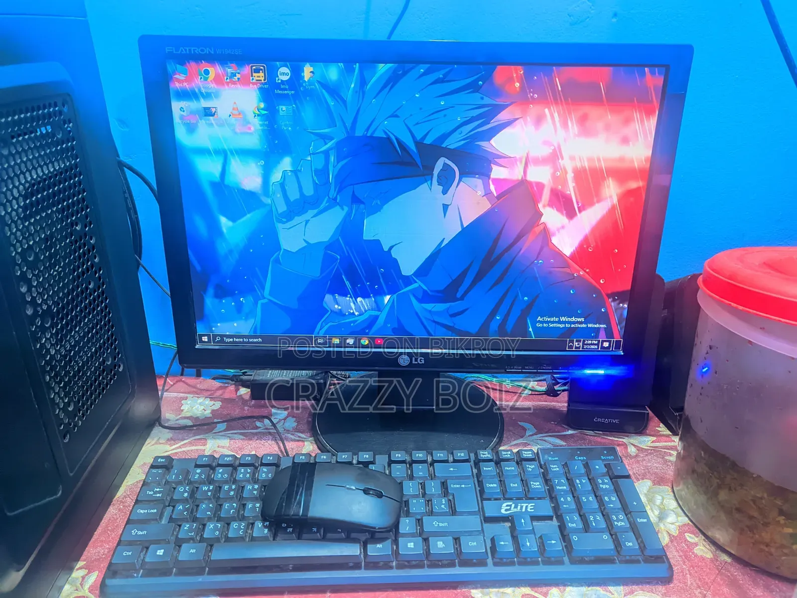 Desktop Computer 4GB Intel Core i3 SSD 128GB