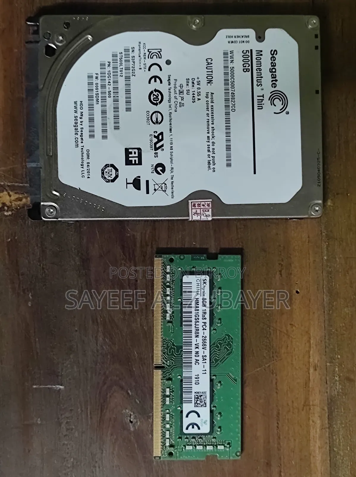 RAM, SSD, HDD, Keyboard, Mouse, CD Drive Sale