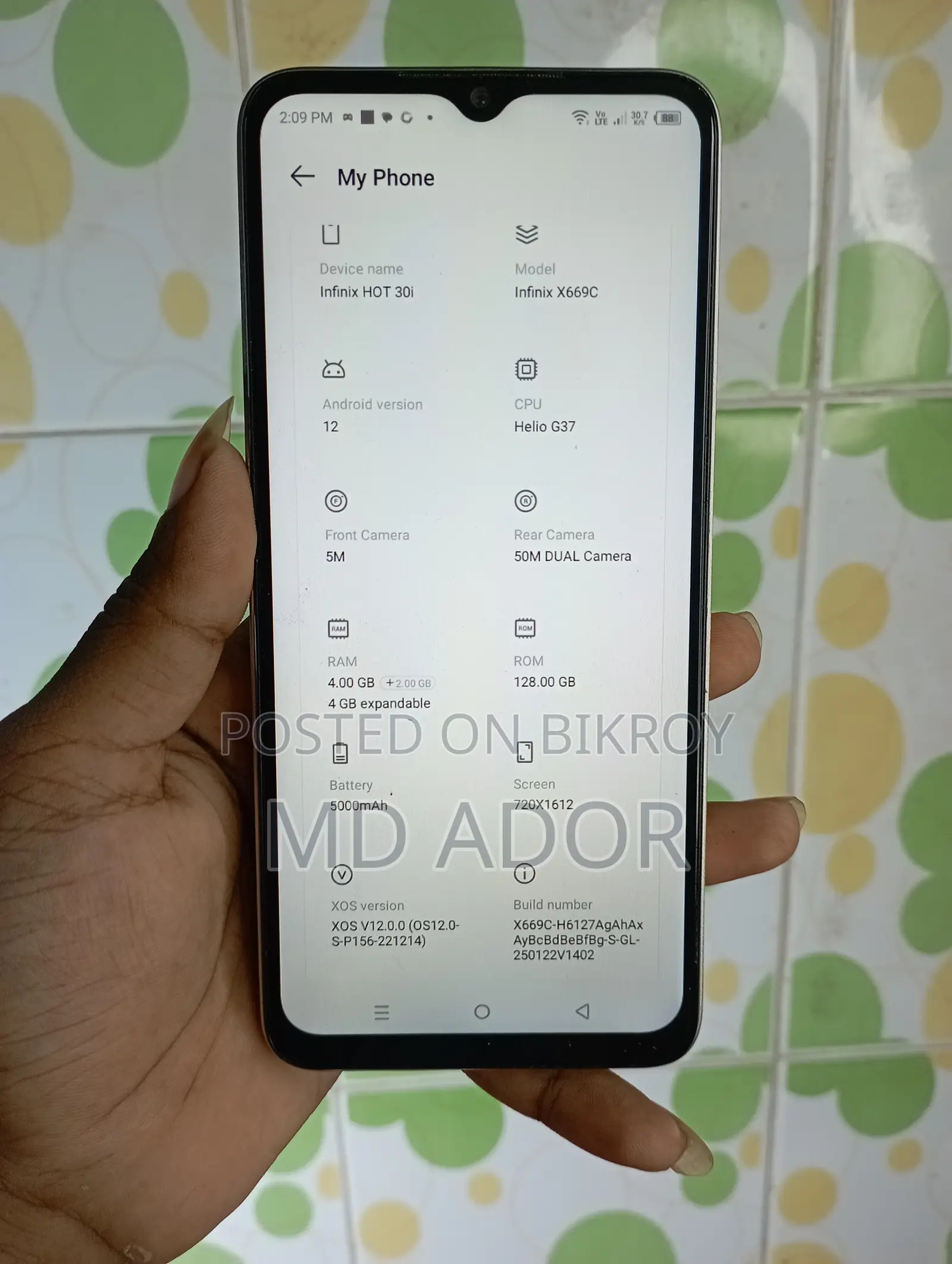 Infinix Hot 30i 128 GB