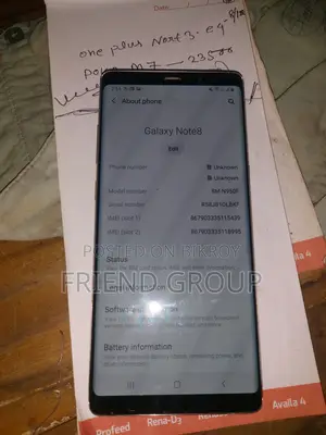 Samsung Galaxy Note 8 64 GB Gold