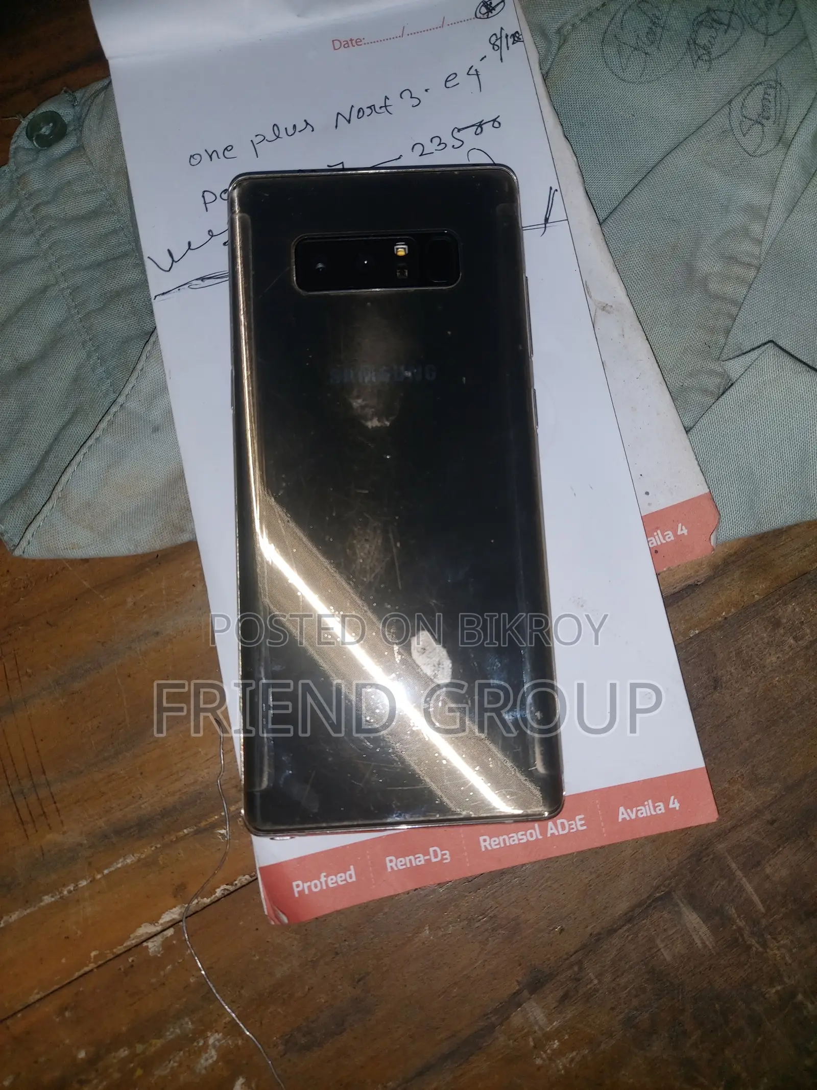 Samsung Galaxy Note 8 64 GB Gold
