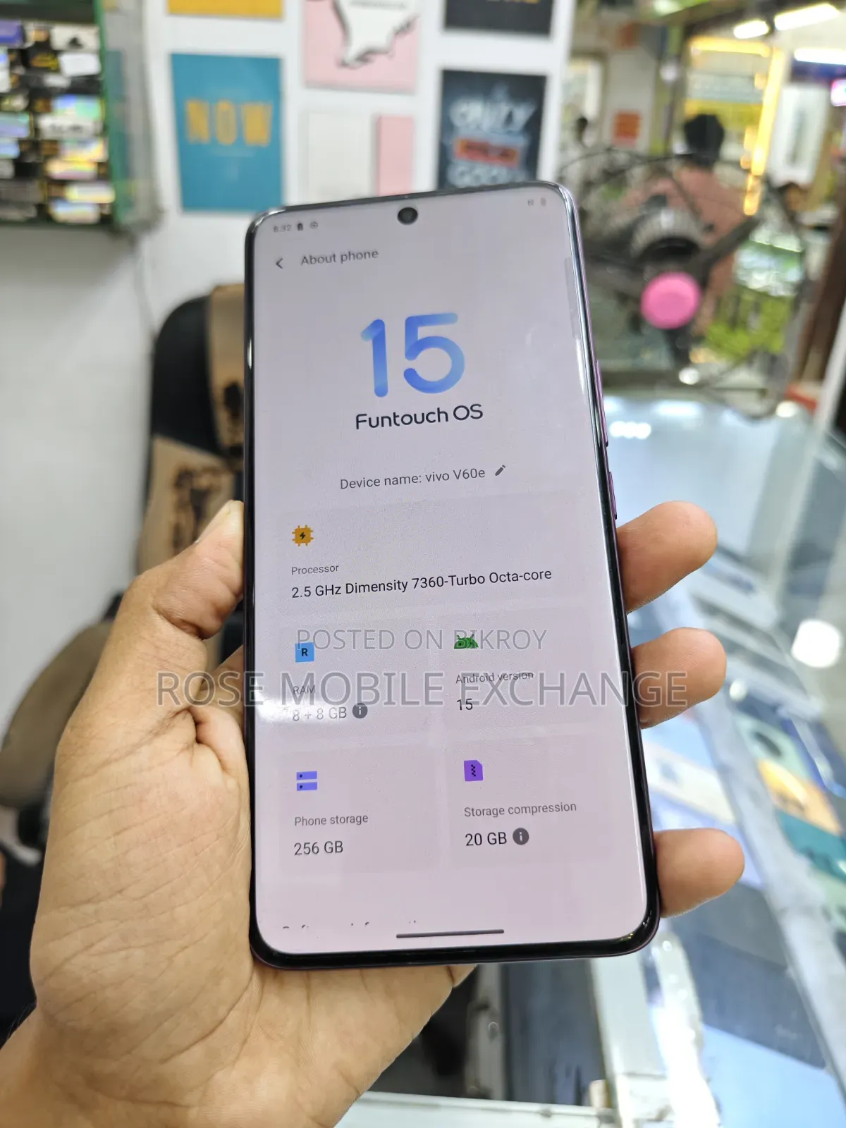 New Vivo 256 GB Purple