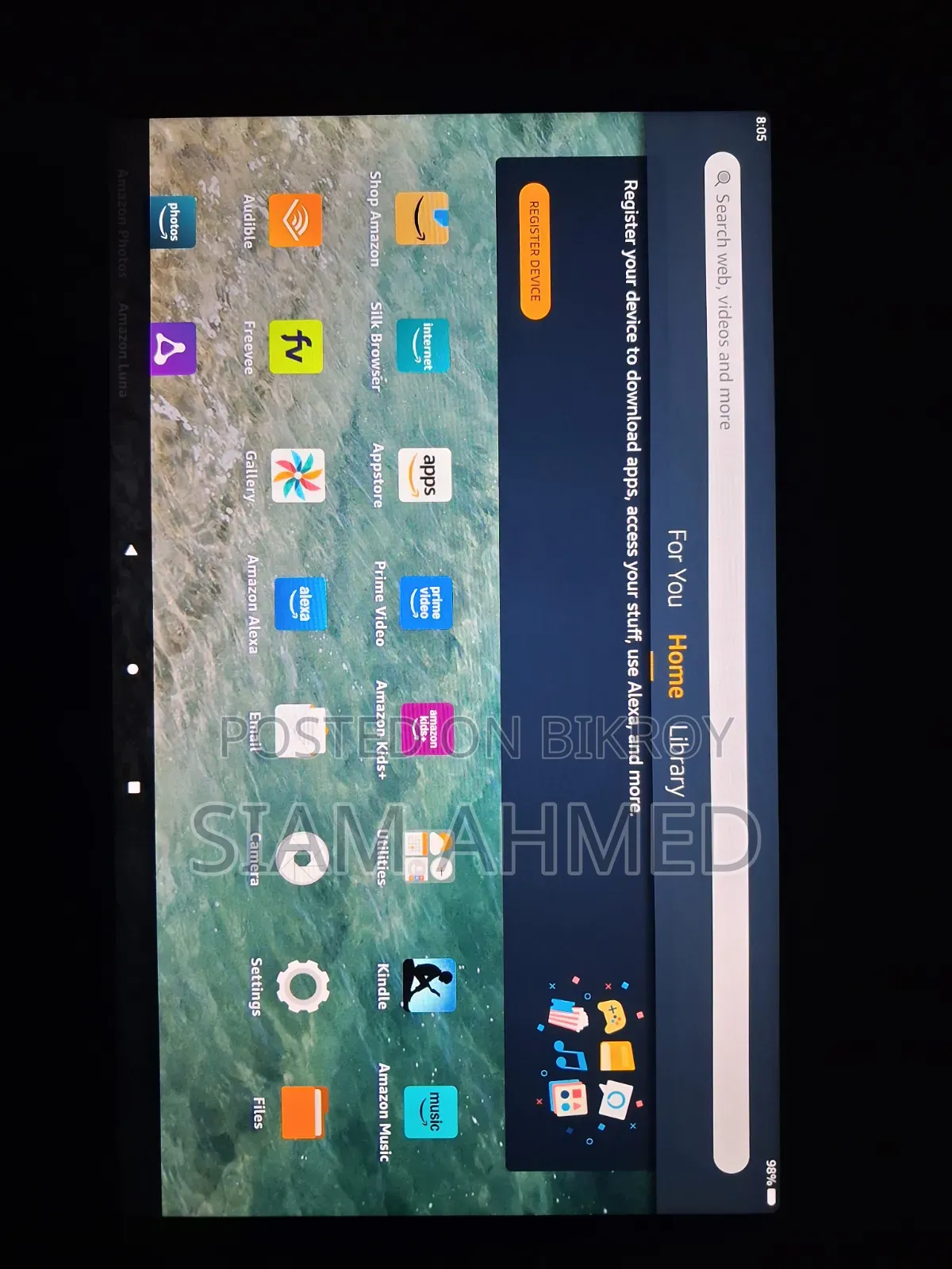 Amazon Fire Max 11 64 GB Gray
