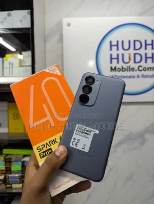 টেকনো স্পার্ক ৪০ প্রো+ ২৫৬ জিবি ব্ল্যাক