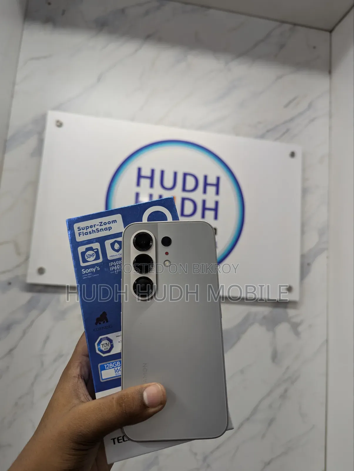 Tecno Camon 50 256 GB Silver