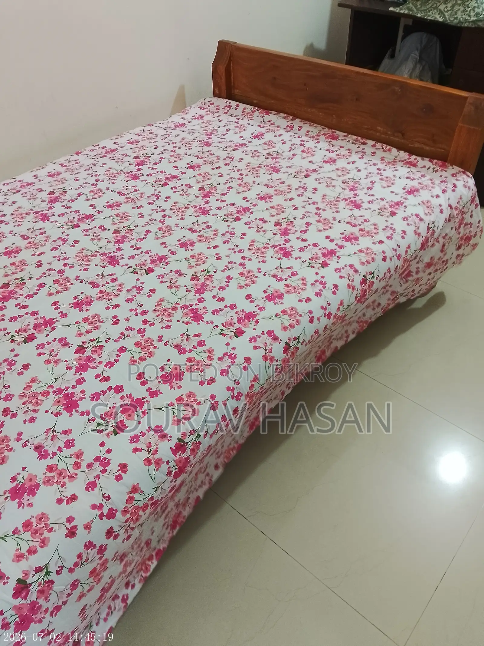 সেমি-ডাবল বেড বিক্রয়ের জন্য