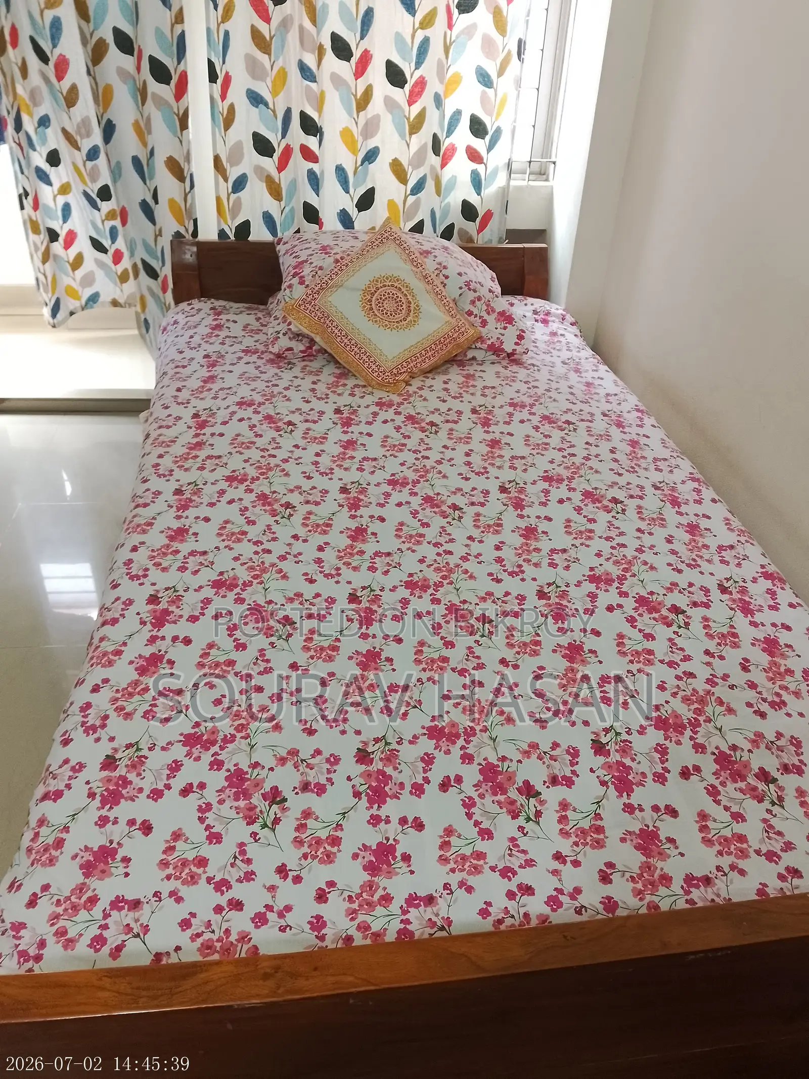 সেমি-ডাবল বেড বিক্রয়ের জন্য