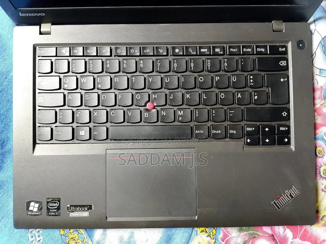 Laptop Lenovo ThinkPad T440 4GB Intel Core i5 HDD 500GB
