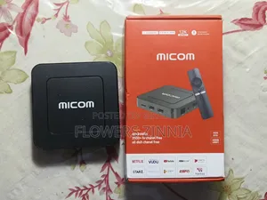 Micom Android Tv Box (16GB/256GB) With Sound Speaker Combo