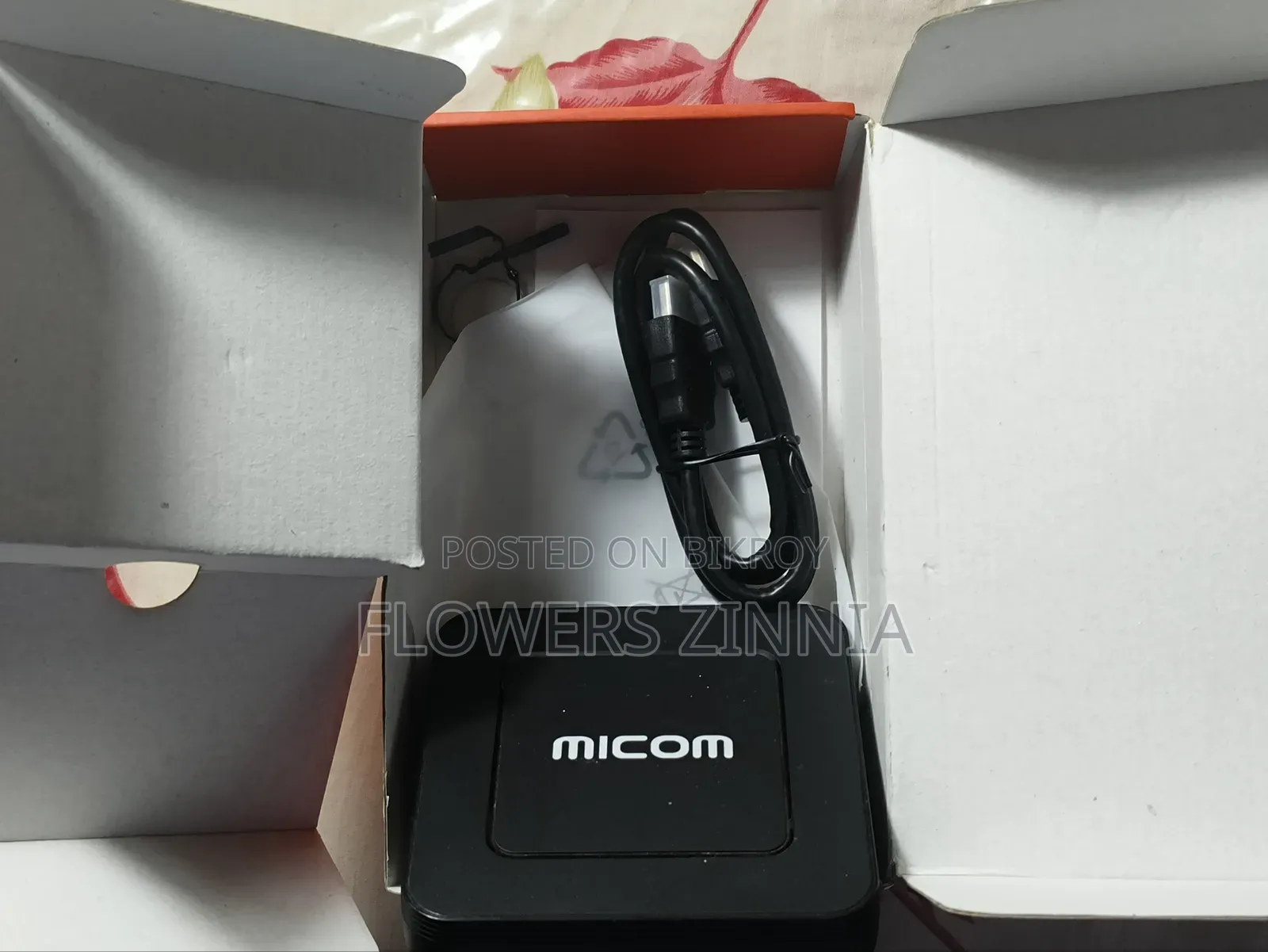Micom Android Tv Box (16GB/256GB) With Sound Speaker Combo