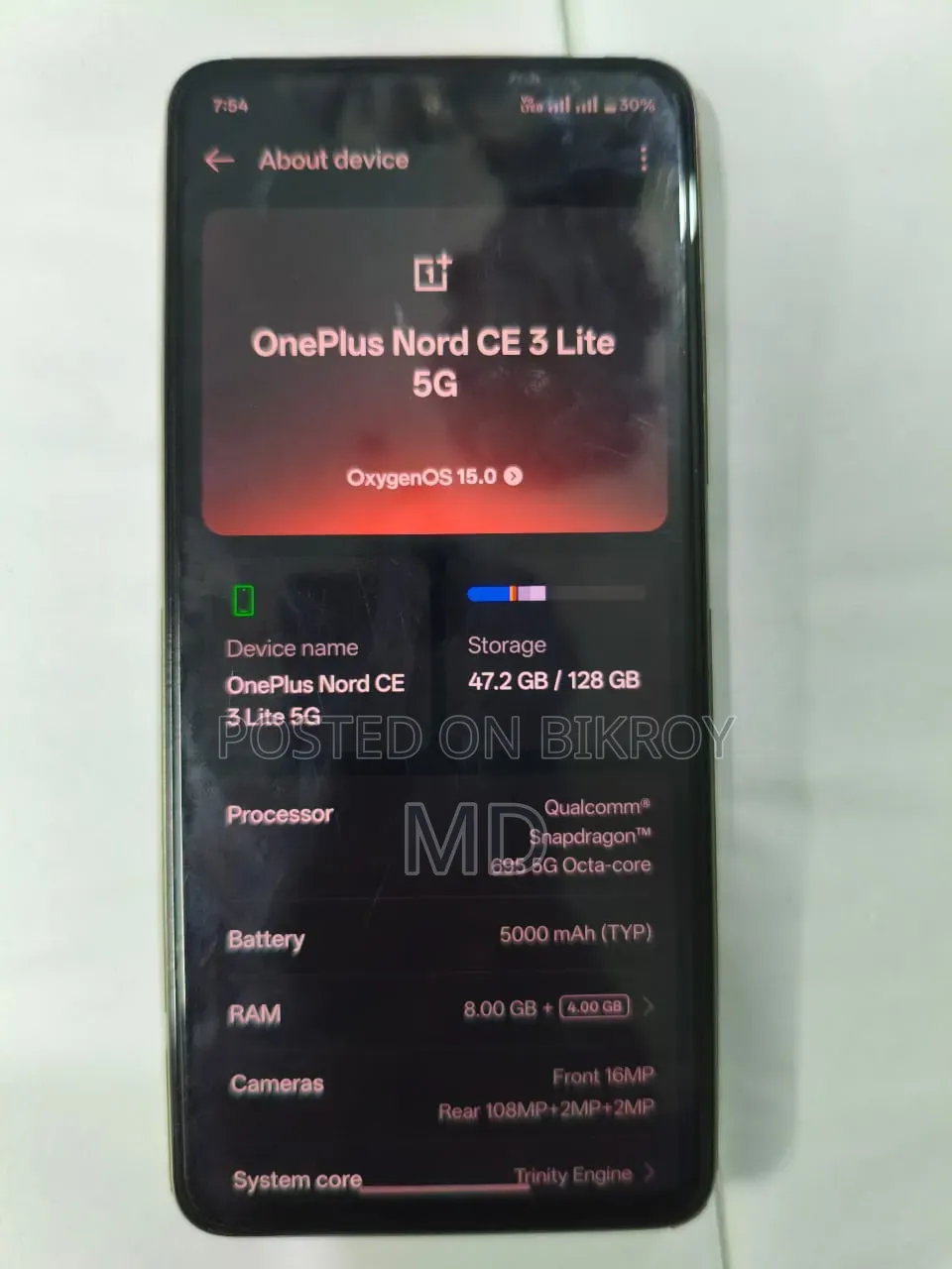 OnePlus Nord CE 3 Lite 5G 128 GB Green