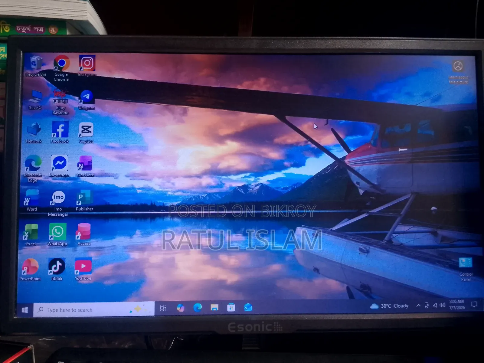 Desktop Computer 8GB Intel Core I5 HDD 256GB