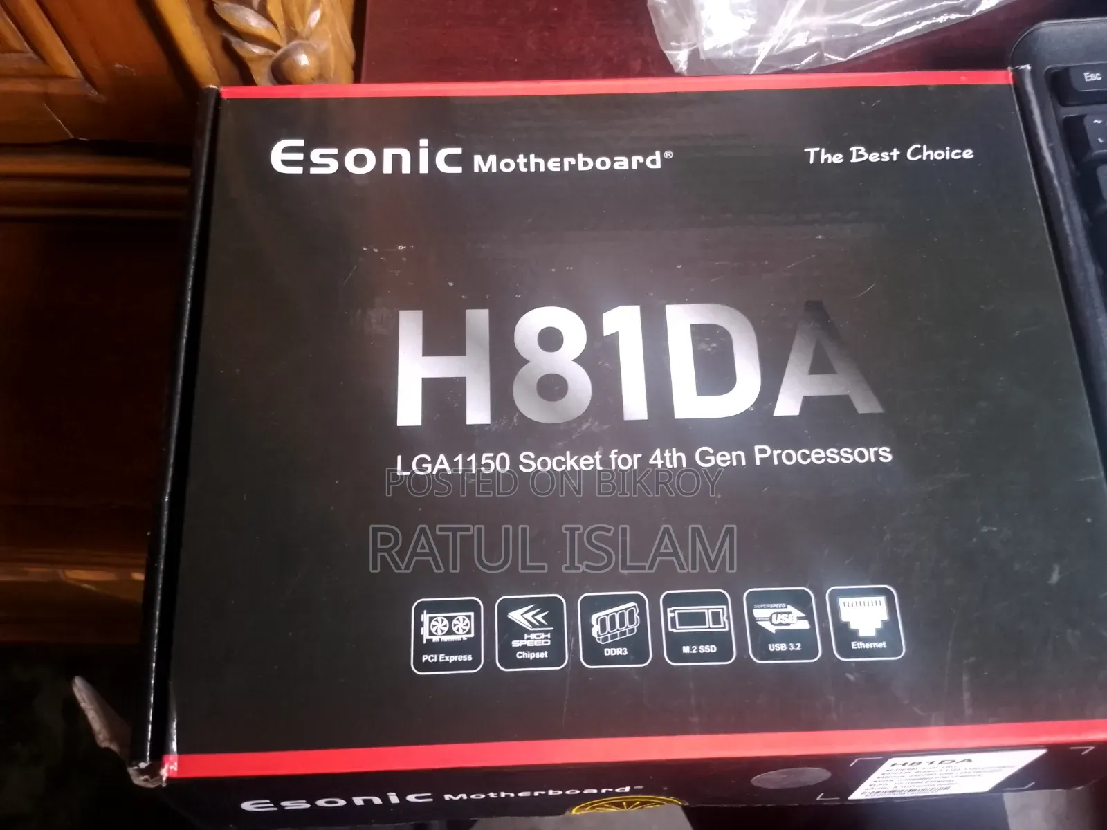Desktop Computer 8GB Intel Core I5 HDD 256GB