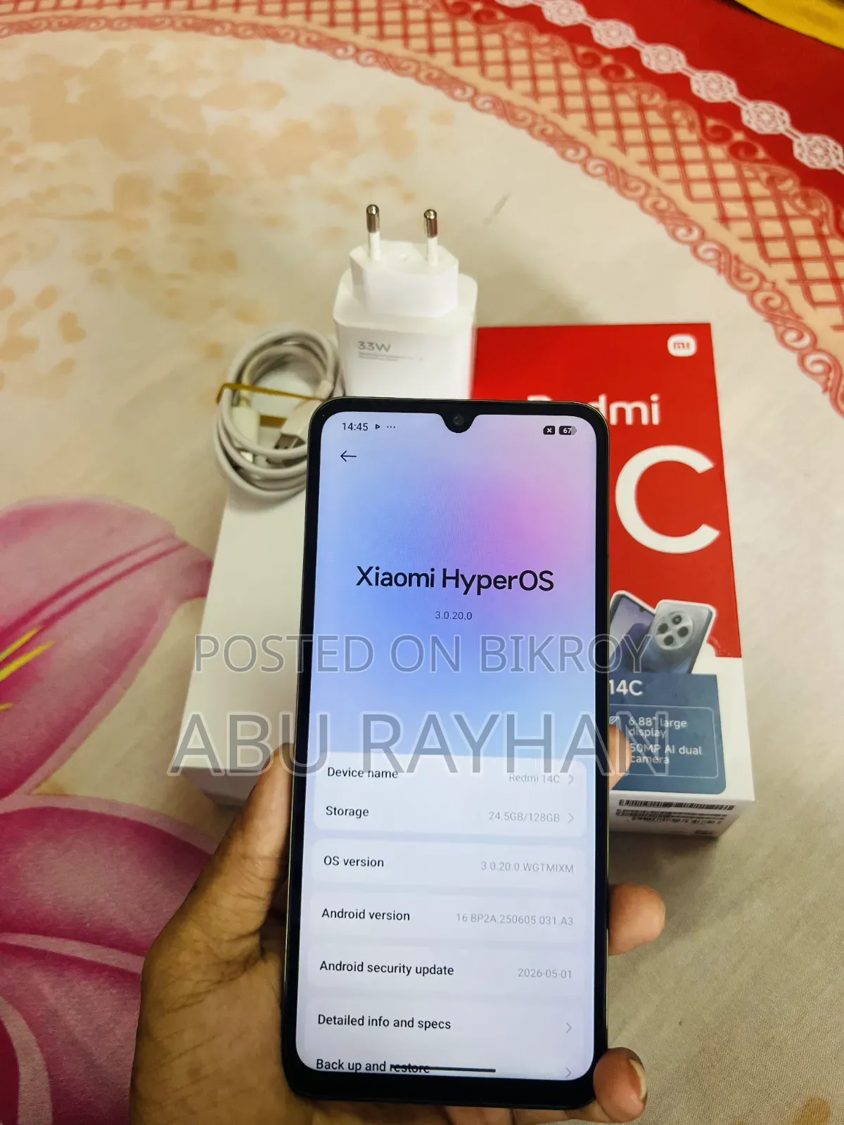 Xiaomi Redmi 14C 128 GB Green