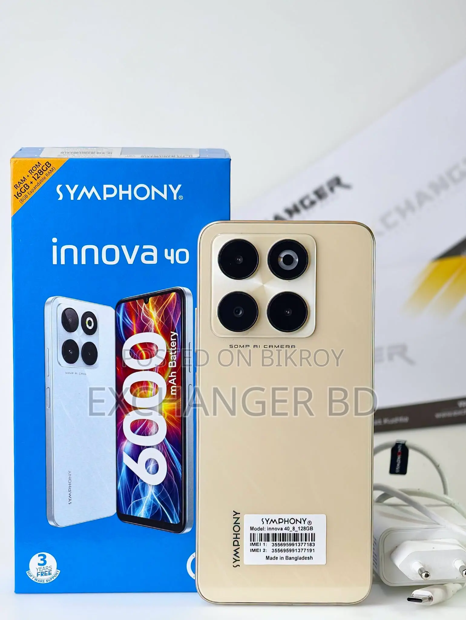 Symphony Innova 40 128 GB Gold