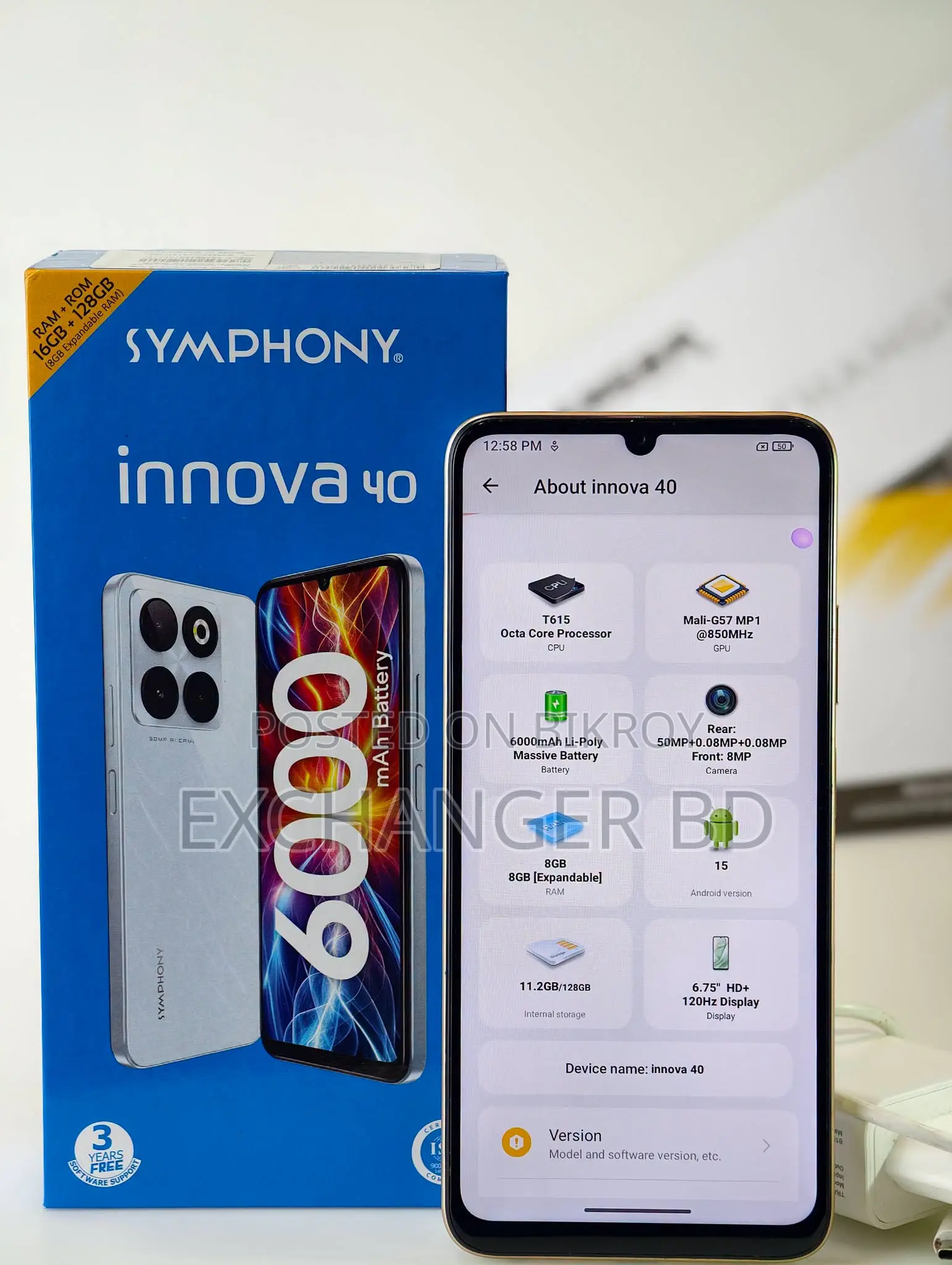 Symphony Innova 40 128 GB Gold