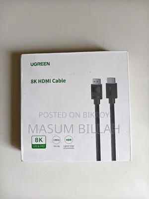 Ugreen HDMI 2.1 at 60Hz eARC 48Gbps HDR HDCP 2.3 Cable 2m