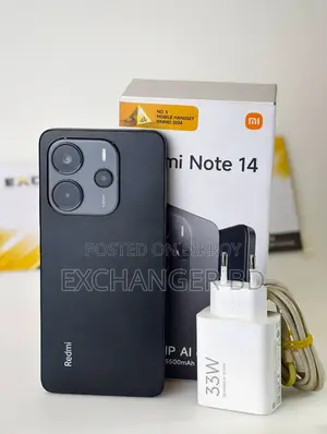 Xiaomi Redmi Note 14 4G 128 GB Black