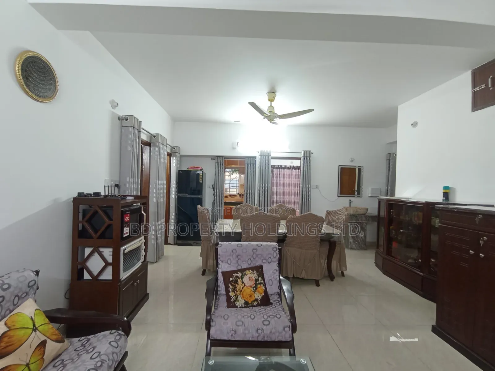 Furnished 3bdrm Apartment in Uttara for Rent