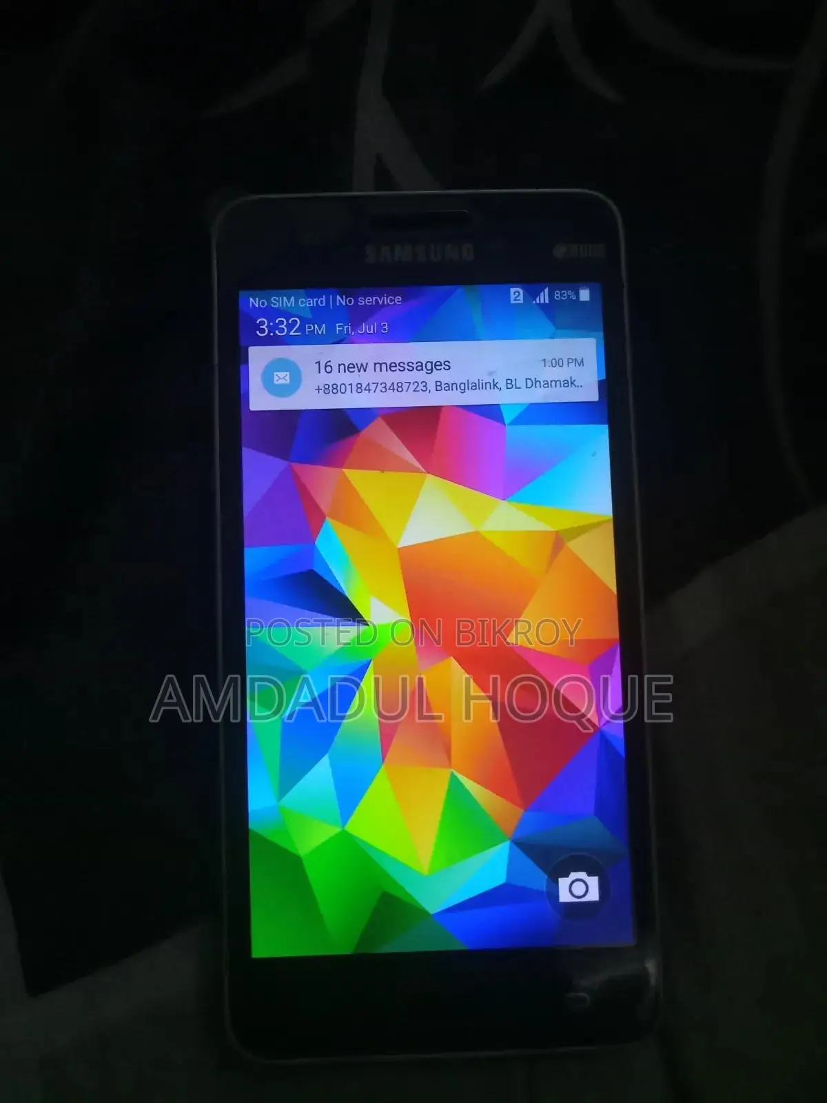 Samsung Galaxy Grand Prime 8 GB Black
