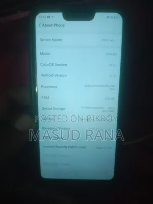 Oppo A3s 256 GB Gold