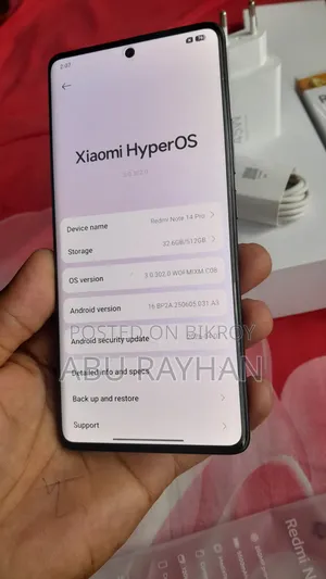 Xiaomi Redmi Note 14 Pro 512 GB Black