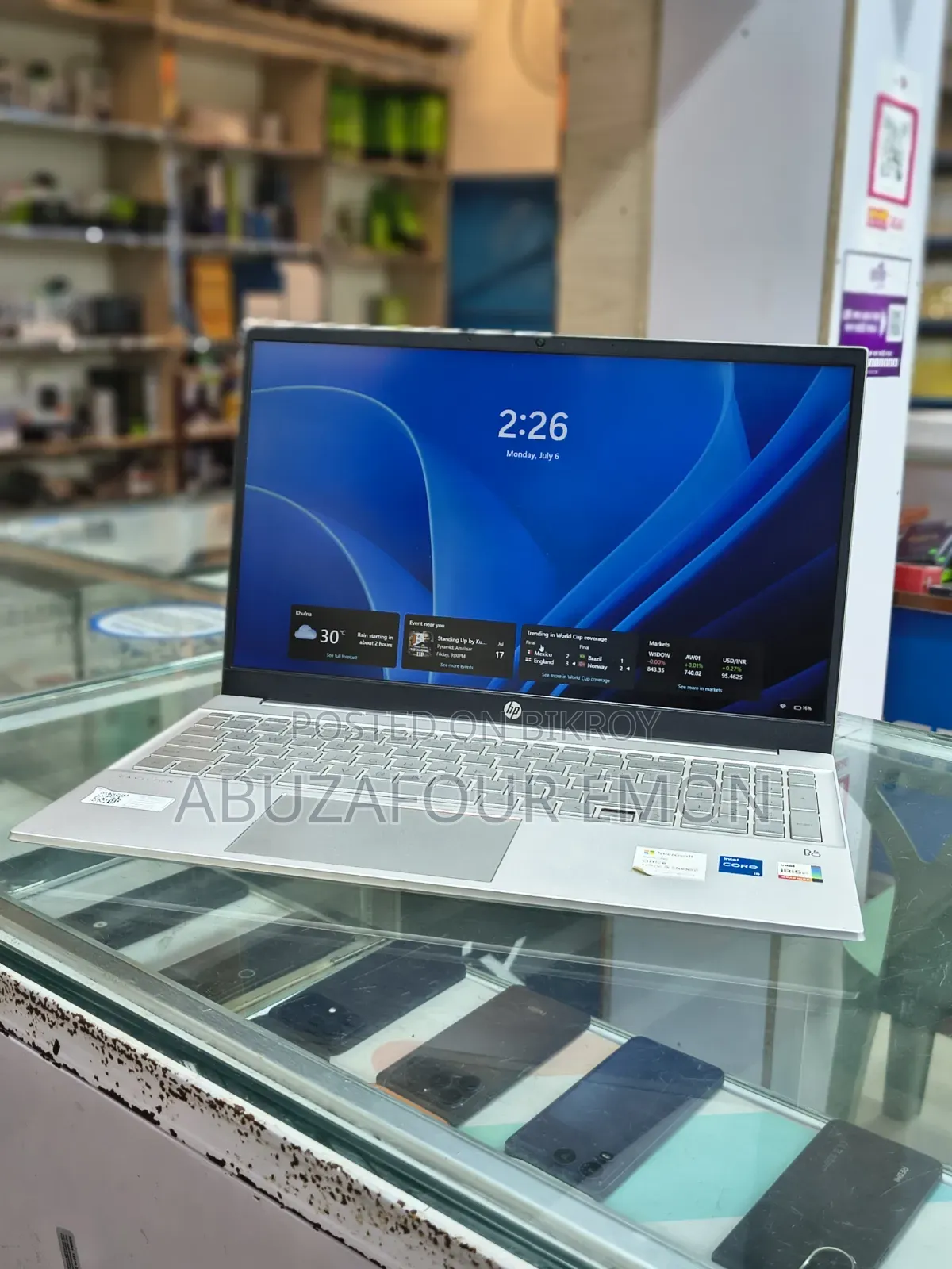 Laptop HP 15 8GB Intel Core i5 SSD 512GB