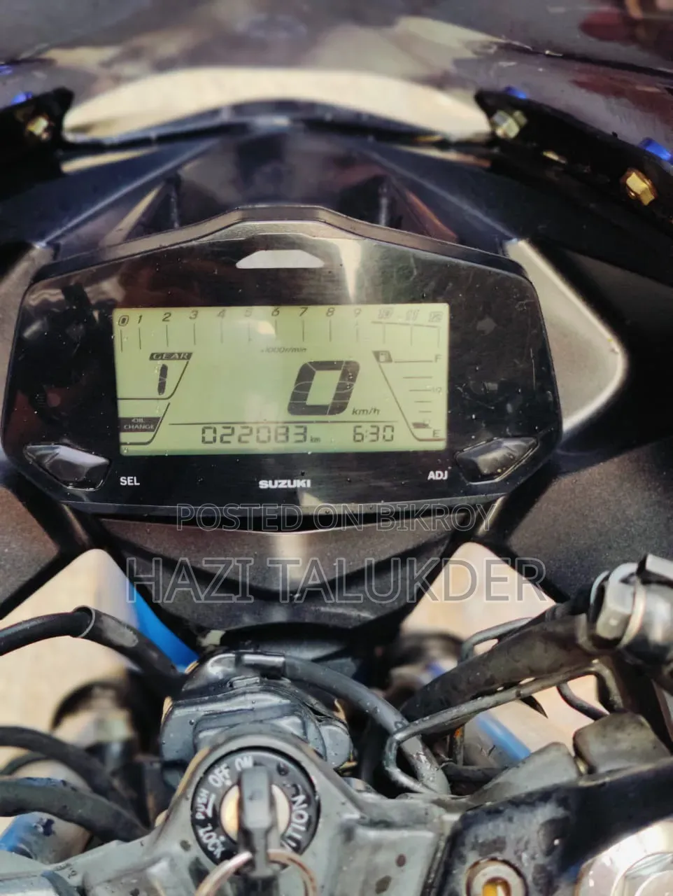 Suzuki Gixxer SF 2022 Blue