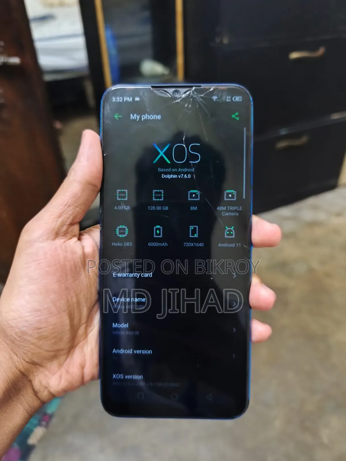Infinix Hot 60 Pro 128 GB Blue
