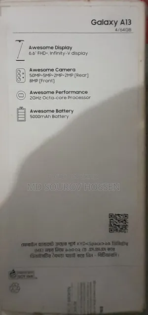Samsung Galaxy A13 64 GB Gold