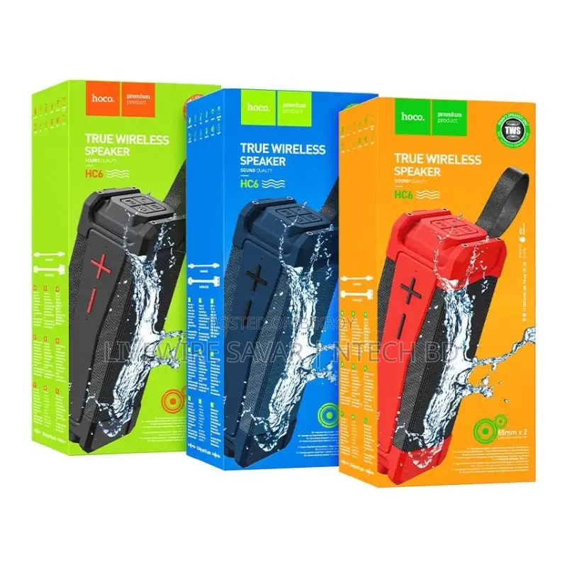 Hoco Hc6 Magic Wireless Waterproof Bluetooth Speaker