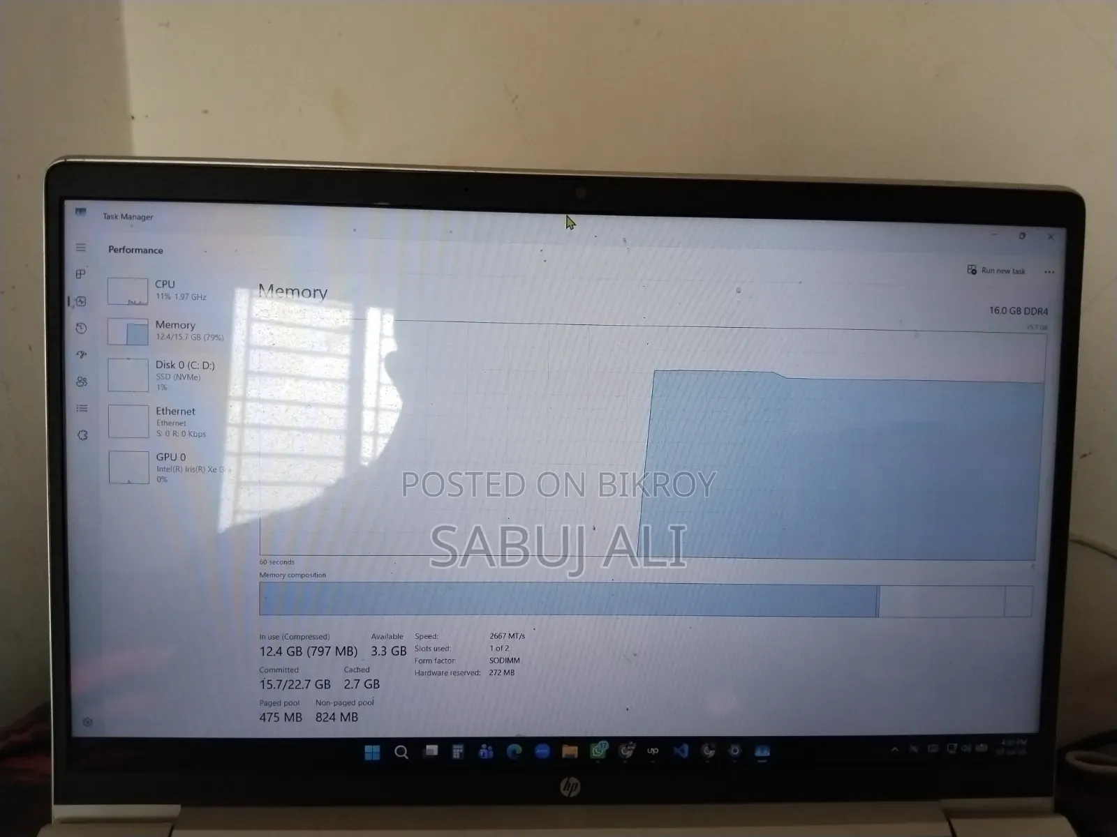 Laptop HP ProBook 440 G8 18GB Intel Core i7 SSD 640GB