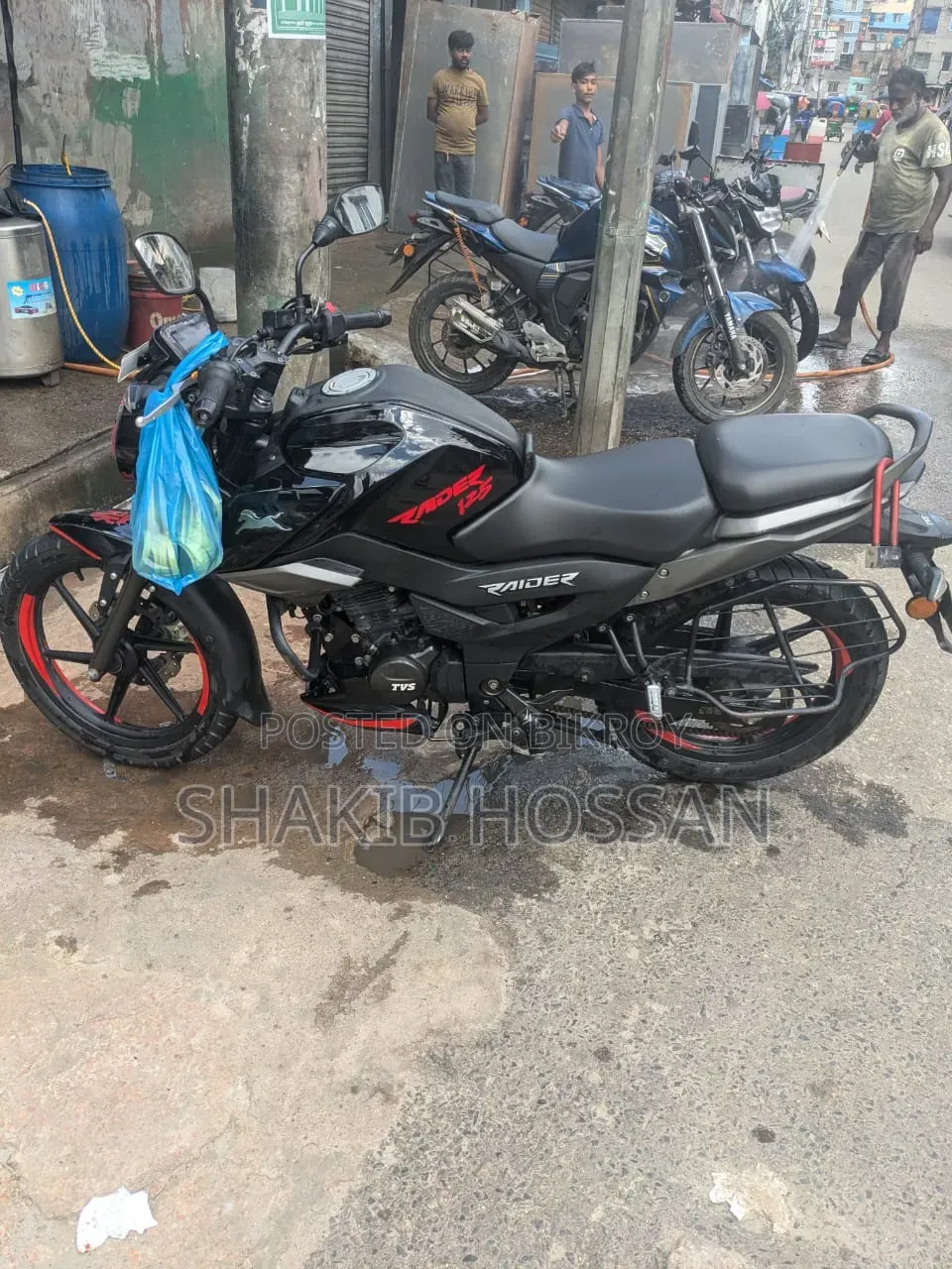New TVS Raider 125 2023 Black
